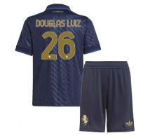 Juventus Douglas Luiz #26 Koszulka Trzecia dzieci 2024-25 Krótki Rękaw (+ krótkie spodenki)